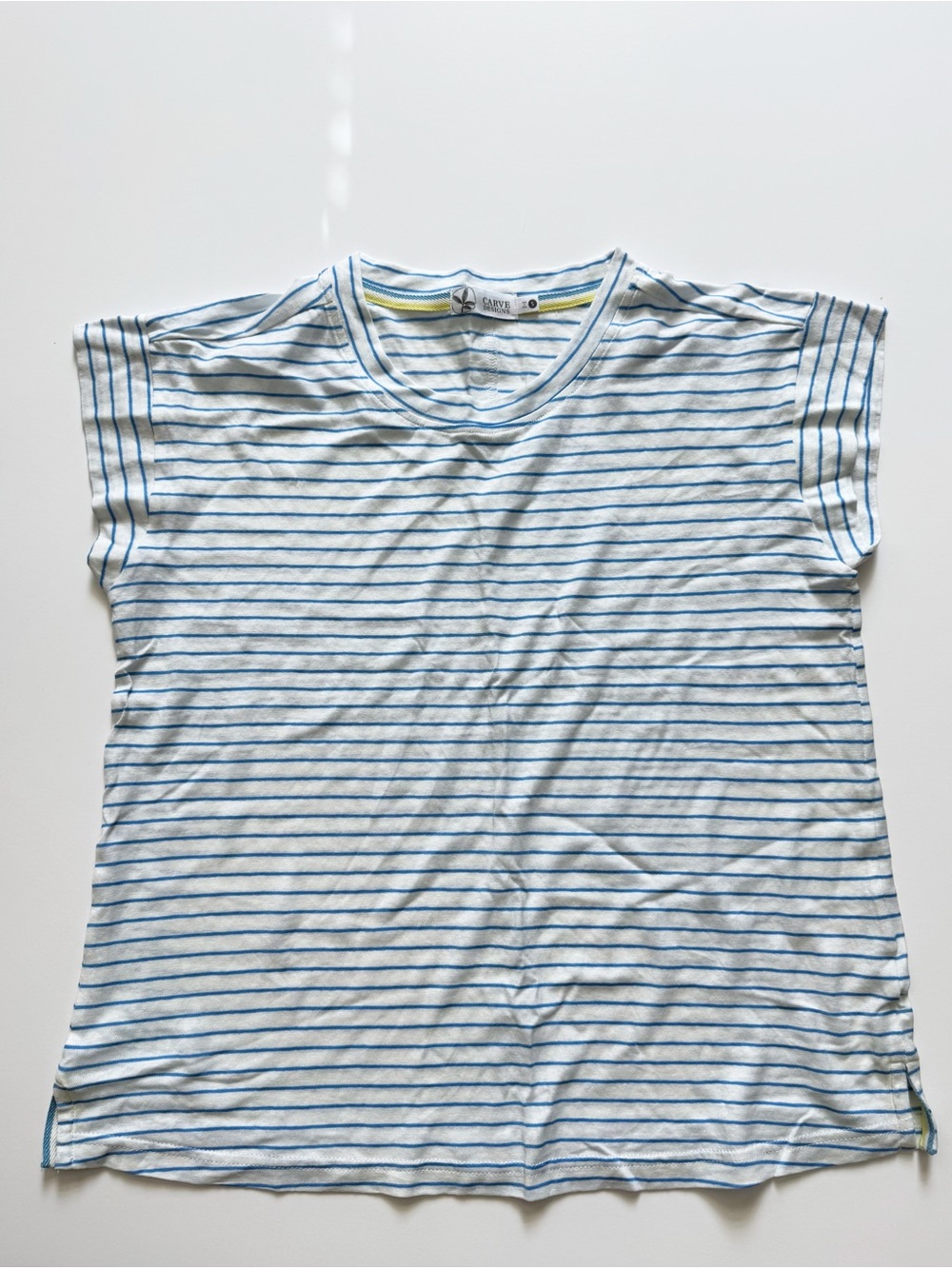 Carve Designs Astrid Hemp Tee size S Small NWOT